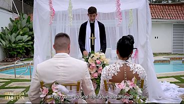 The Martix Wedding Chapter IV Mariana Fucks the Priest in a Bathroom After Getting Married
